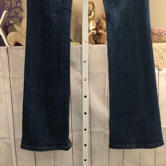 Miss Me sz 26 Thick Stitch Flap Pocket Boot Cut Jeans - Picture 5 of 11